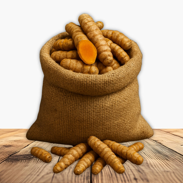 Premium Whole Turmeric Roots (سابت ہلدی) – 100% Natural & Pure Golden Spice
